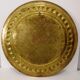 Plateau Moroccan brass vintage floral decoration