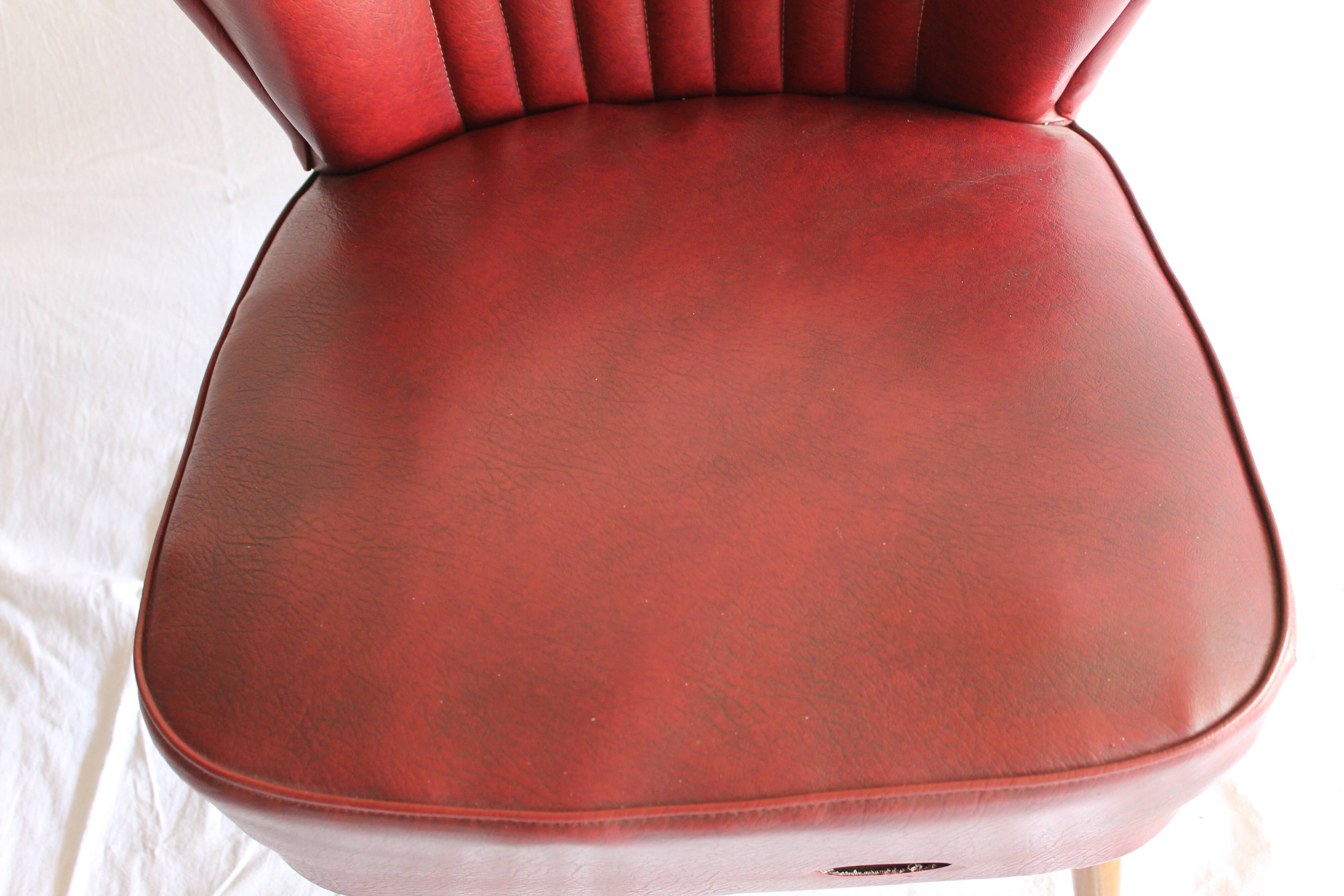 Red expo 58 cocktail armchair
