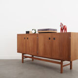 Enfilade en frêne, design danois, années 1970, Danemark