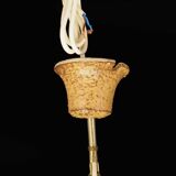 Ceramic chandelier, vintage style, 1960s, production: Denmark