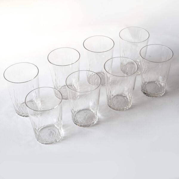 Lot de 8 verres cristal de Baccarat