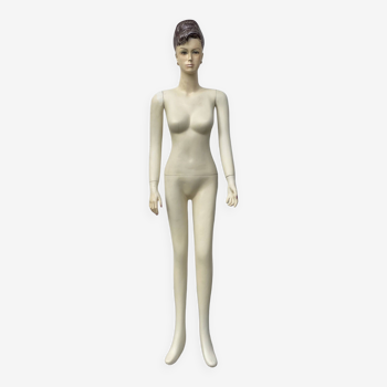 Mannequin d'affichage complet du corps vintage des années 1950