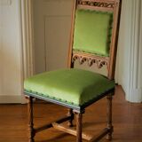 Pair of neo-Gothic chairs 19th century