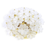 Murano glass wall sconces by Ernst Palme, Germany, 1970s.