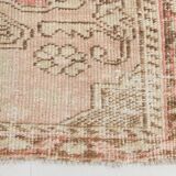 Pale Red & Brown Classic Persian Rug, 124x197Cm