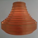 Wooden Lamella Ceiling Lamp by Hans-Agne Jakobsson for Hans-Agne Jakobsson AB Markaryd, 1960s