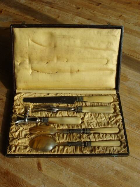 Couverts de service art déco / La Samaritaine