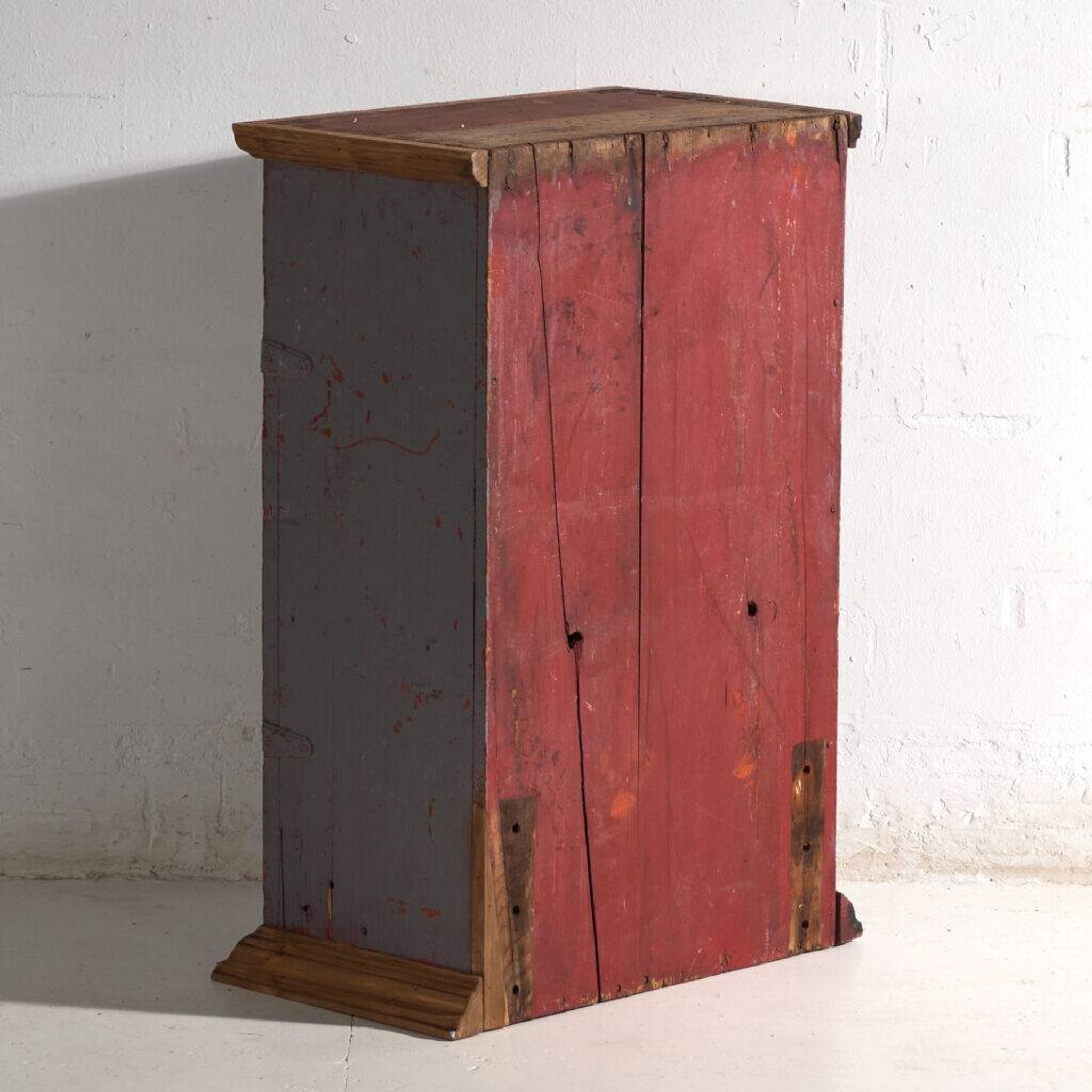 Small antique painted pine furniture – Central Europe, around 1900