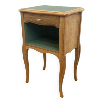 Wooden bedside table