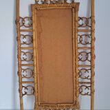 Vintage bamboo mirror