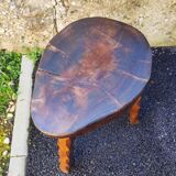 Brutalist tripod stool 1960