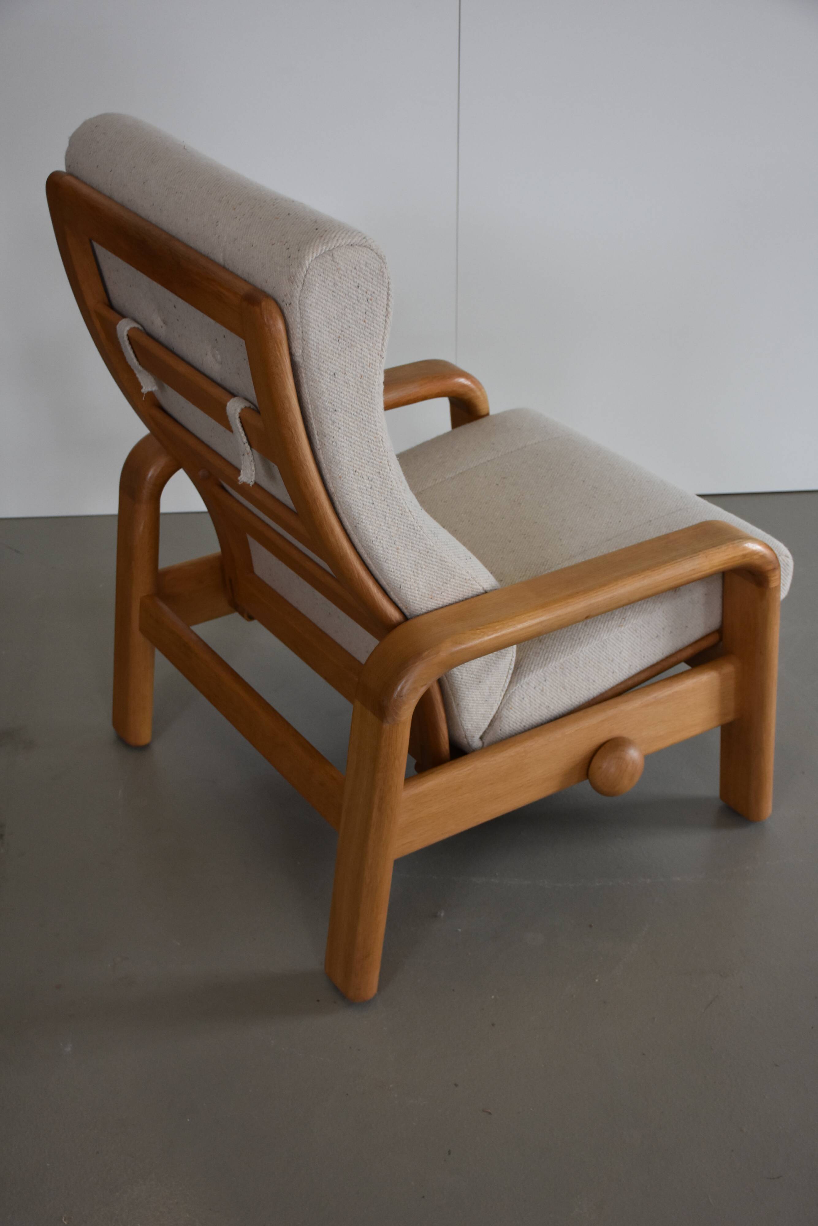 Mid-Century oak armchair by Olsen & Son
