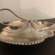 Walker Silver Metal Aperitif Dish - Sheffield Hall England Art Deco 1920