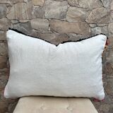 Magnifique coussin Kilim berbère vintage du Maroc