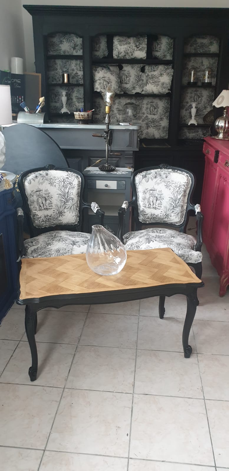 Louis XV style coffee table