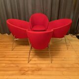 A set of four Megan club armchairs designed by René Holten, Artifort, the Netherlands