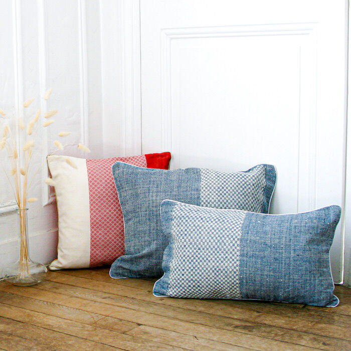 Blue patakalo cushion 40x50cm