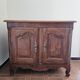 Antique Louis XV style buffet in solid wood.