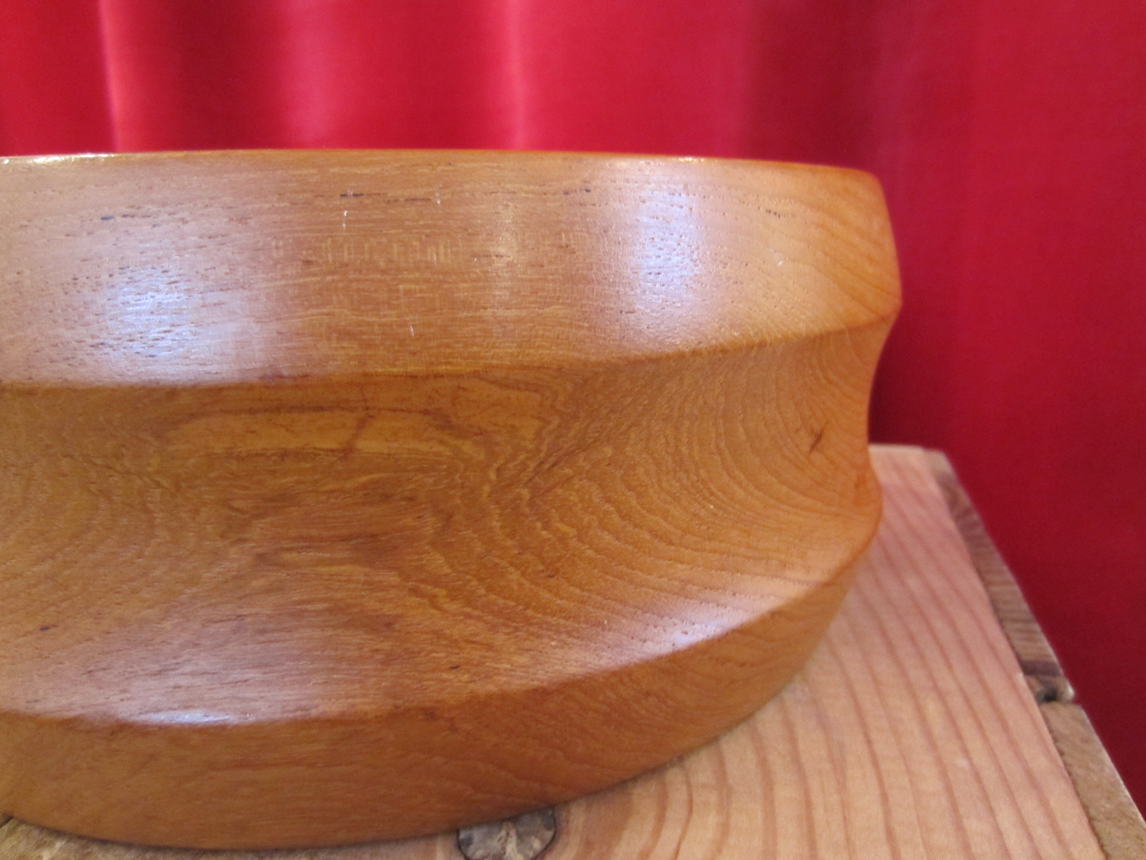 Scandinavian teak bowl 25 cm