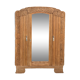 Armoire parisienne art déco chêne massif brut