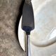 Christofle silver-plated pie server, "Spatours" pattern.