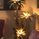 Floor lamp palm Maison Jansen by Barbier