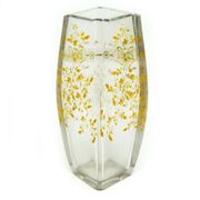 Art Nouveau vase, crystal, Bohemia Moser, Czechia, early 20th century