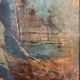 Pierre Malrieux 1920-2022 "Abstraction" Oil on Panel - Cap Ferret 1975
