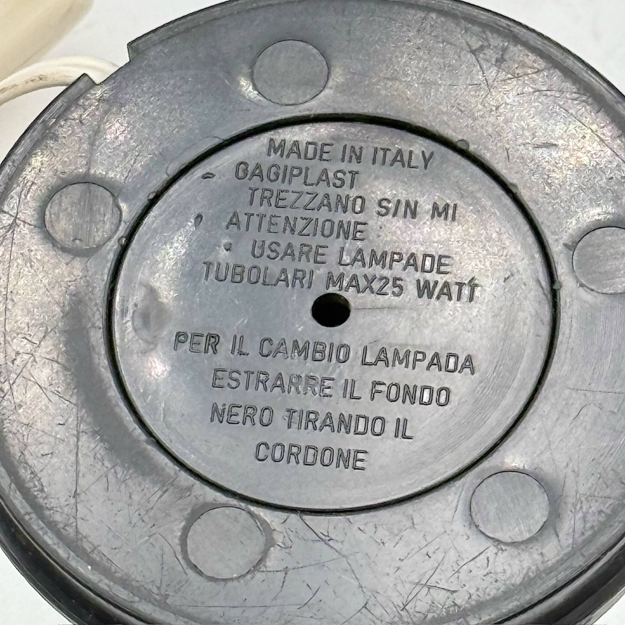 Pair of 'Sfera Notte' Table Lamps by Gagiplast, 1970s