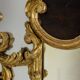 Large trumeau, or glazing bead mirror, Louis XV style. 1950s.