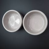 2 Louisiana model ramekins from Saint Amand earthenware