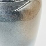 Gradient grey-blue modernist vase