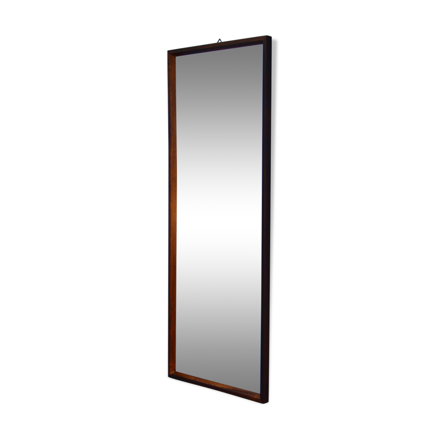 Miroir danois en palissandre, années 1960