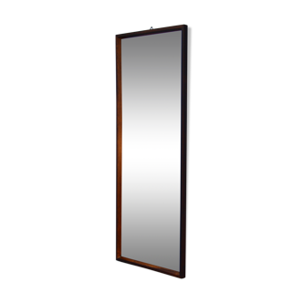 Miroir danois en palissandre, années 1960