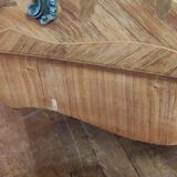 Old curved chest of drawers Louis XV style