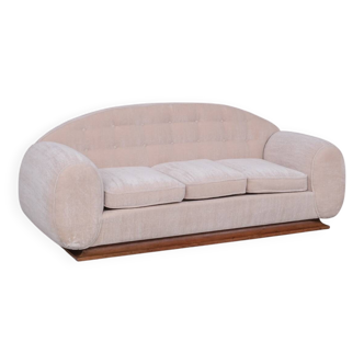 Mid-Century French 'Elephant' Sofa by René Drouet