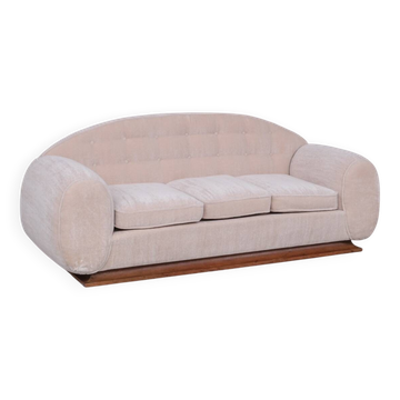 Mid-Century French 'Elephant' Sofa by René Drouet