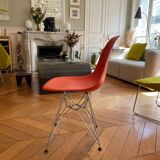 Set of 6 Vitra DSR chairs