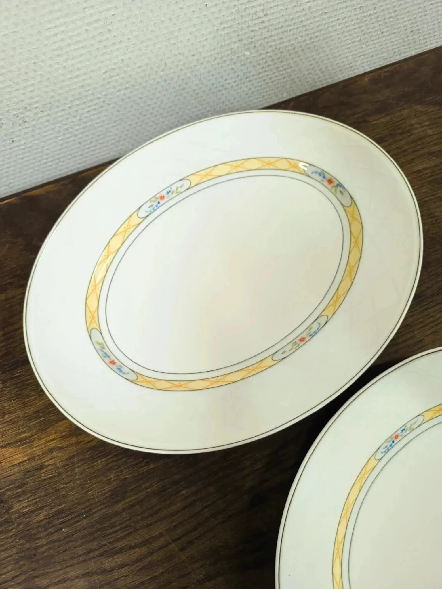 Set of 2 oval dishes Villeroy and Boch Orlando