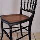 Caned chair from the Napoleonic III period