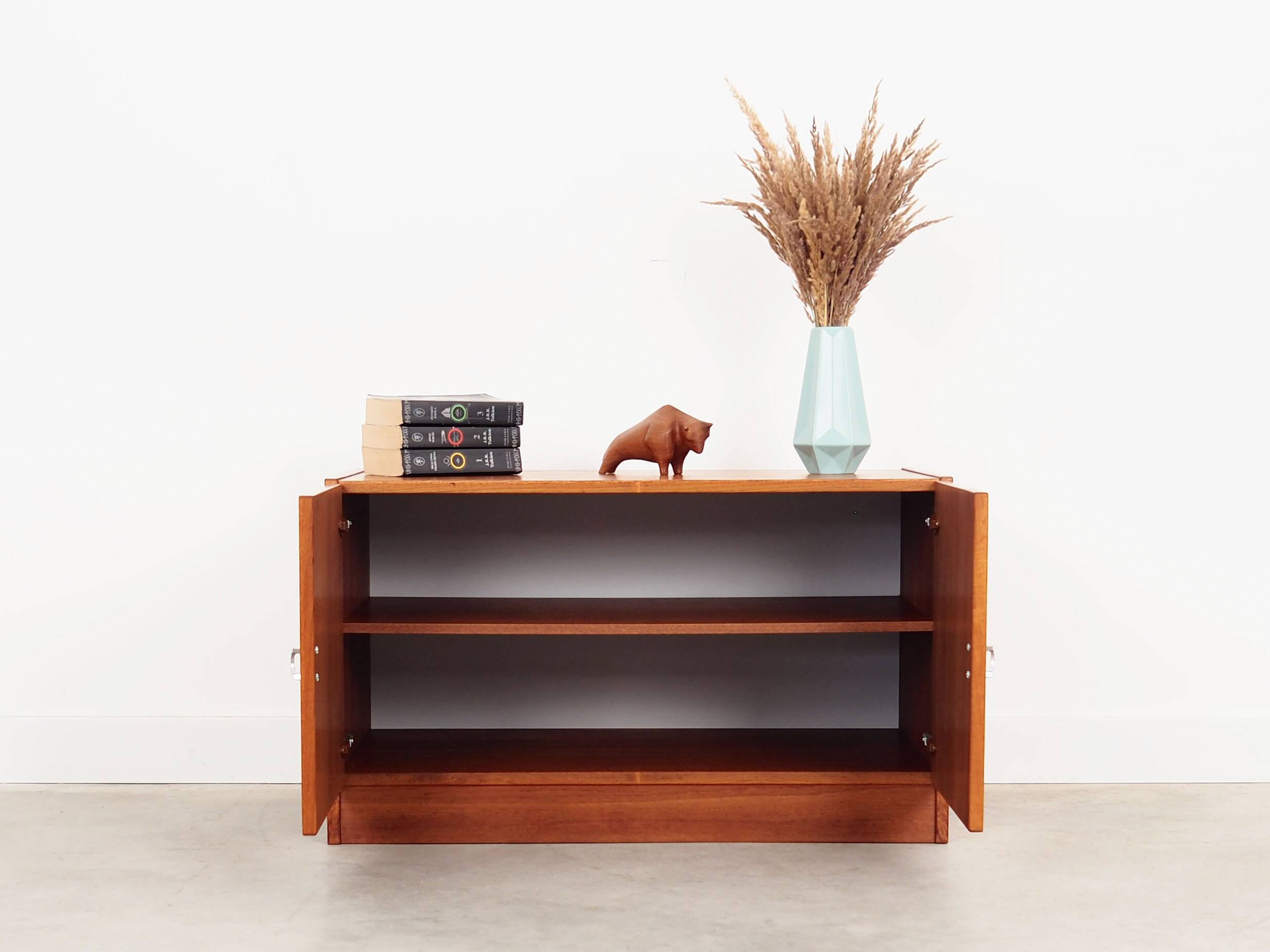 Teak cabinet, Danish design, 1970s, manufacturer: Denka