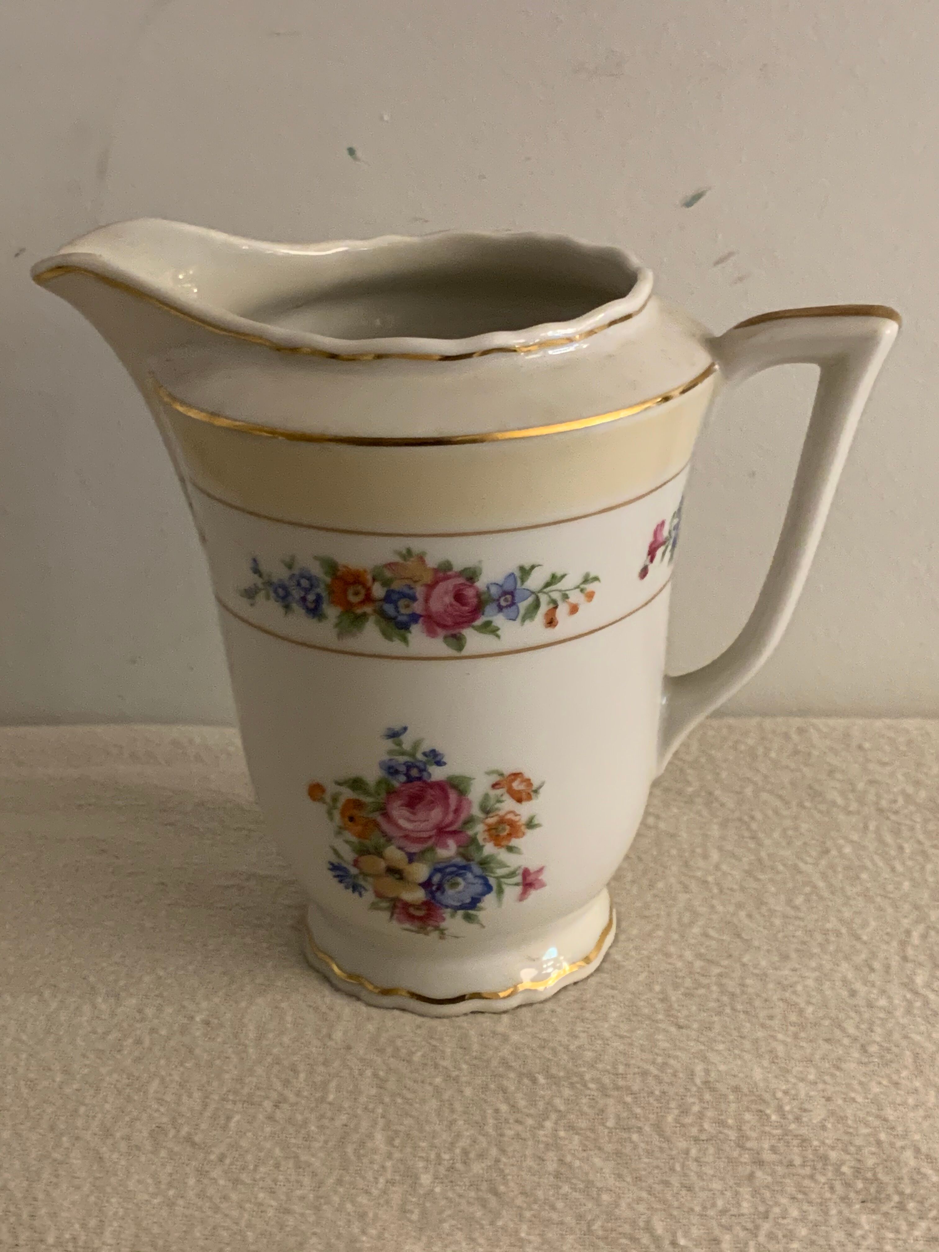 Limoges art deco porcelain coffee service by Legrand