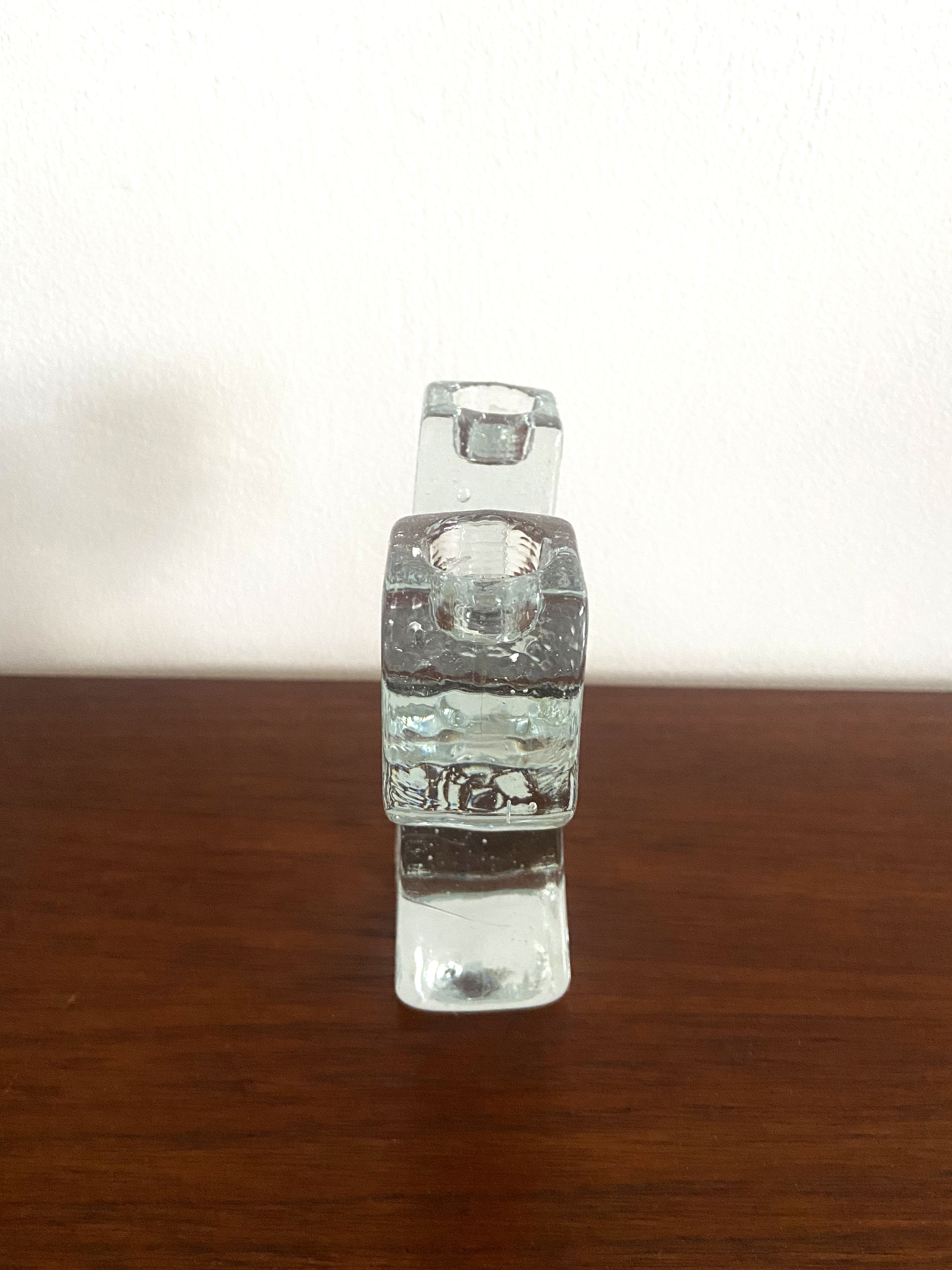 Scandinavian glass chandelier