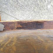 Chaise bistrot Thonet N°115 vers 1900 assise bois thermoformée