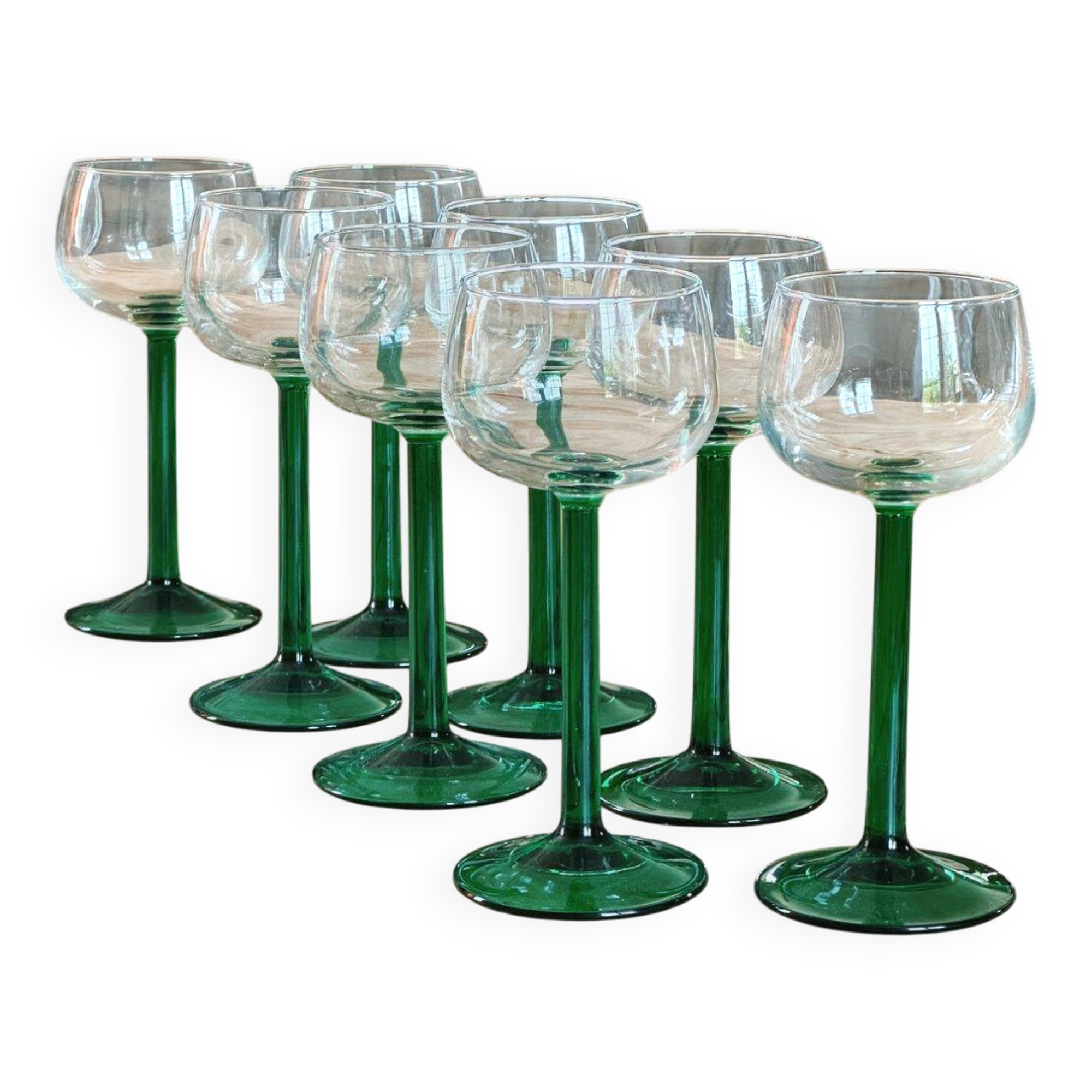 Alsatian wine glasses