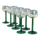 Alsatian wine glasses