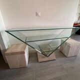 Glass console