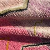 Berbere boujad pink carpet in wool