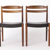 2 Vintage Dining Chairs 1960s, by Albert Johansson & Söner, Hyssna, Sweden