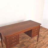 Mid-Century Danish Teak Desk, 1960s.